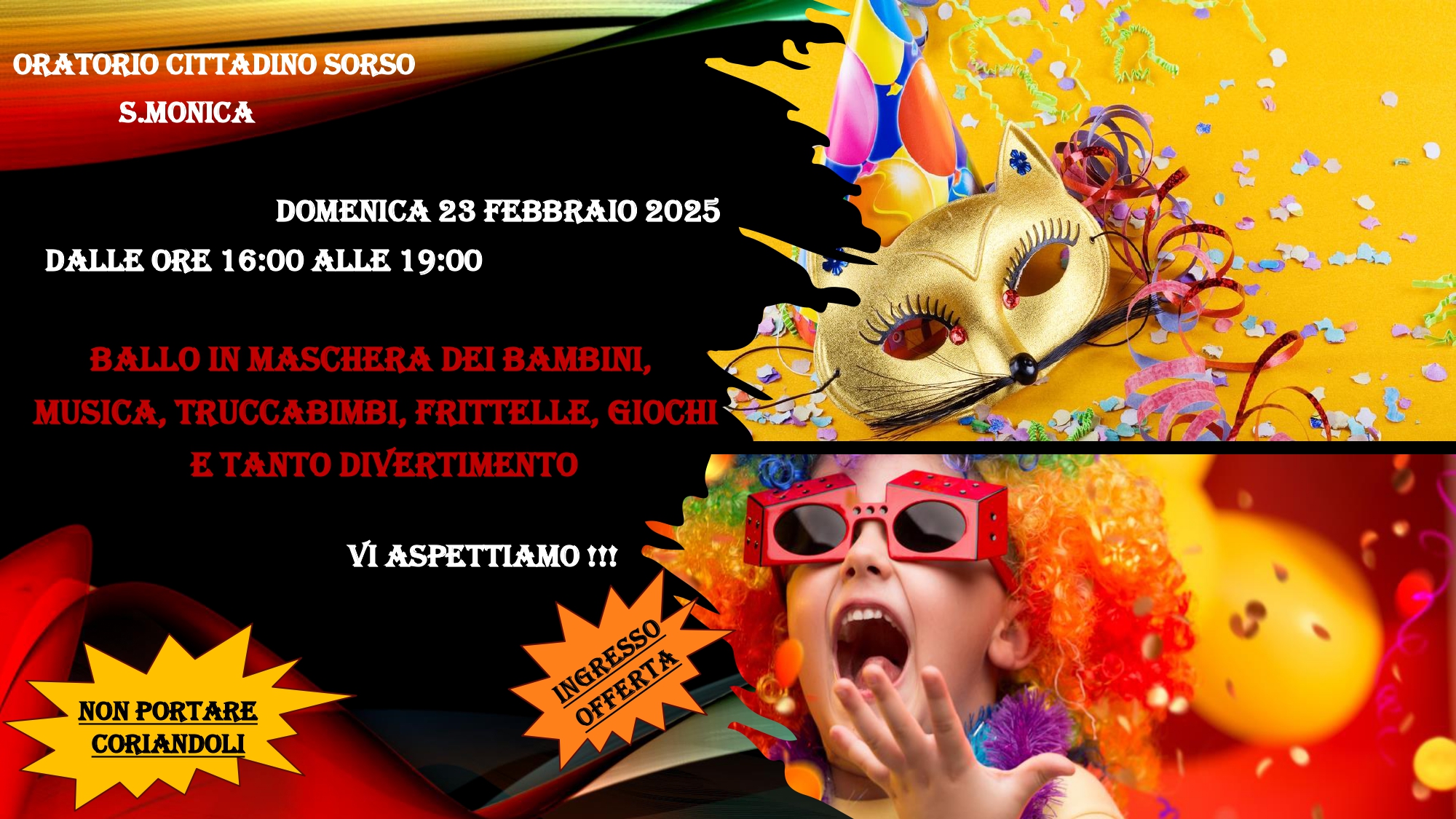 CARNEVALE IN ORATORIO