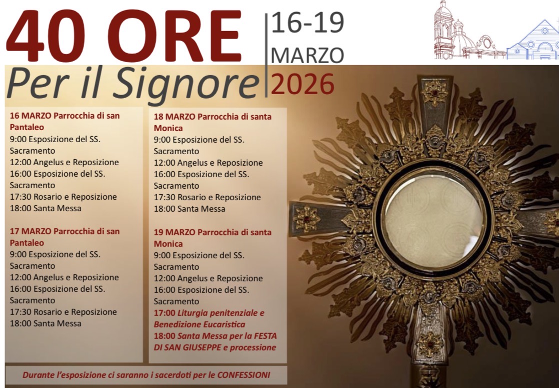 40 ORE PER IL SIGNORE